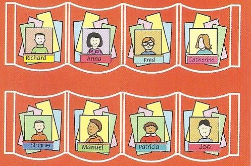 Squish Preschool Ideas: Classroom Management - Easy Name Labels